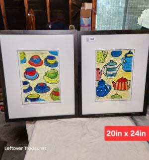 x364- Signed Framed Art