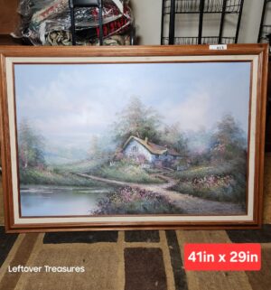 x413- Signed Oil Painting