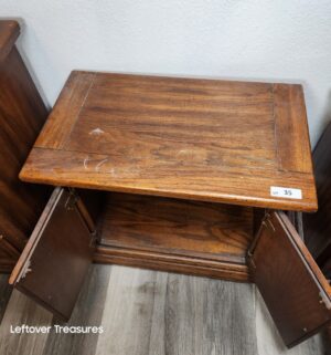 y35- Pair of Night Stands. Newer Contruction - Image 3