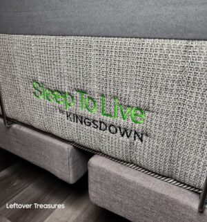 y37- Kingsdown Series 8000. King Mattress 76x80. Mattress ONLY. NO BASE. 1 Side is Plush, 1 Side is FIRM - Image 2