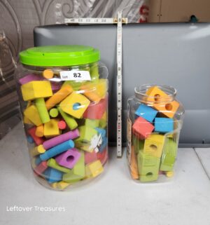 y82- Spark Create Imagine Foam Peg Building Block Toy Play Set - Image 1