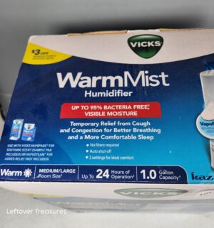y102- Vicks WarmMist Humidifier - Image 2