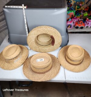 y118- Large Straw Hats - Image 1