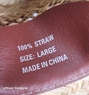 y118- Large Straw Hats - Image 3