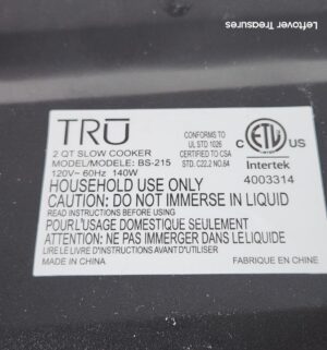 y139- TRU Dual Crock Buffet Slow Cooker - Image 3