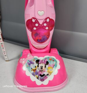 y147- Just Play Minnie Mouse Happy Helpers 2-in-1 Play Vacuum - Image 2