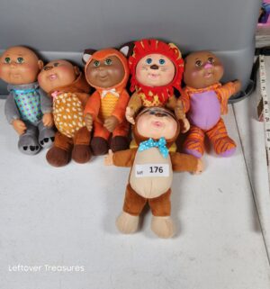 y176- Cabbage Patch Kids Cuties animal plush dolls - Image 1