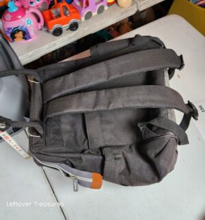y178- black diaper backpack - Image 4