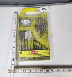 y181- Ryobi Drilling and Driving Kit - Image 1