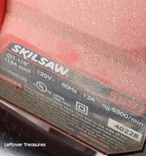 y189- Skilsaw 5681 w/ laser - Image 4