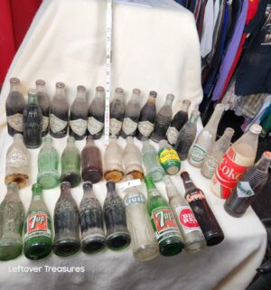 b7- vintage bottle collection