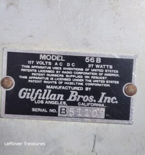 b40- 1946 Gilfillan Bros. Inc. Model 56B - Image 4