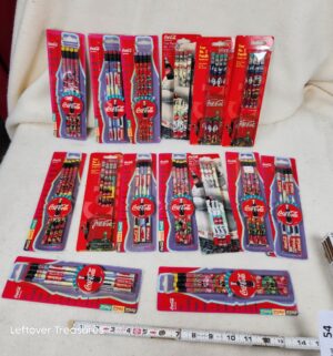 b54- vintage Coca-Cola themed No. 2 pencils