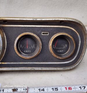 b68- 1966 Ford Mustang 5-gauge instrument cluster featuring a 140 MPH speedometer - Image 5