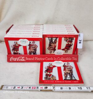 b74- 1994 Coca-Cola Nostalgia playing cards