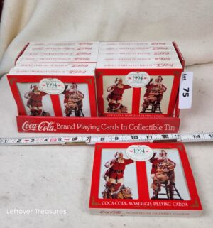 b75- 1994 Coca-Cola Nostalgia playing cards