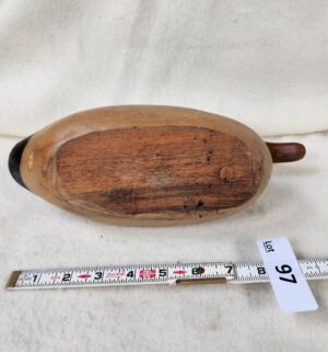 b97- vintage wooden duck decoy - Image 3