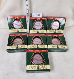 b103- 1990 Coca-Cola Trim-A-Tree Collection