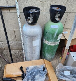 y4- Empty Compressed Air Tanks