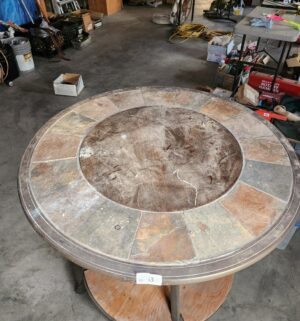 y63- Tile Top Bistro Table - Image 2