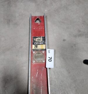y70- Aluminum Level 78 inch - Image 1