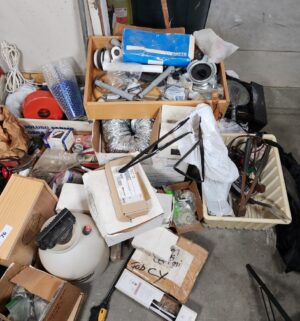 y76- HUGE Pile of useful hardware, and items - Image 2