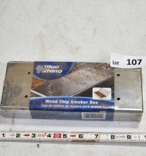 y107- blue rhino wood chip smoker box - Image 1