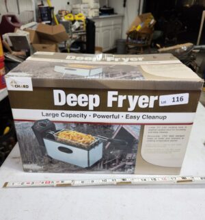 y116- deep fryer - Image 1