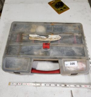 y166- organizer w/ contents - Image 1