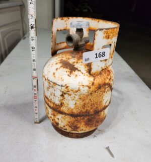 y168- small propane tank w/ fuel - Image 1