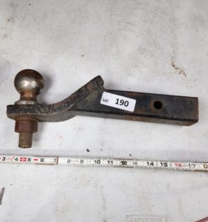 y190- hitch insert w/ 2 5/16 ball - Image 1