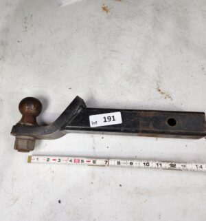 y191- hitch insert w/ 2 in ball - Image 1