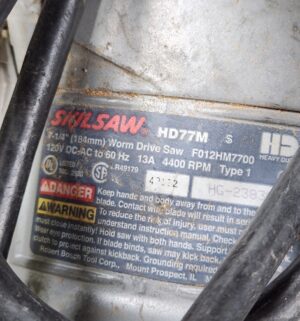 y200- skilsaw HD77M - Image 2