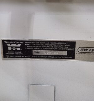 y202- Warnock Hersey Access door and assembly - Image 3