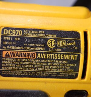 y215- dewalt 18v drill - Image 2