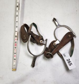y265- Antique Spurs - Image 1