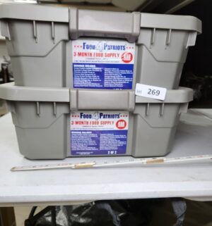 y269- Food 4 Patriots 3 Month Food Supply - Image 1