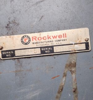 y278- Delta Rockwell 10 inch unisaw ED657. tested/works - Image 5