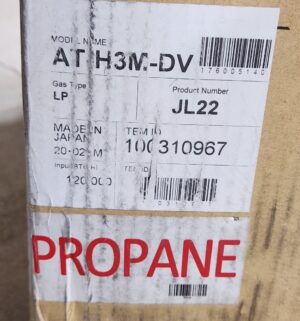 y279- Tankless Gas Water Heater. Ultra Low Nox Model. w/ purchase invoice. Never used. - Image 4