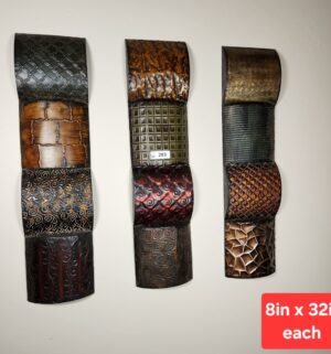 y283-contemporary metal wall art sculpture set - Image 1