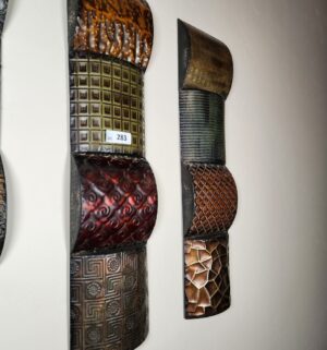 y283-contemporary metal wall art sculpture set - Image 2