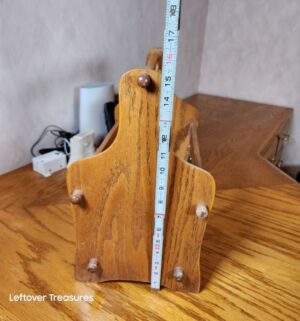 y294- wooden magazine rack - Image 2