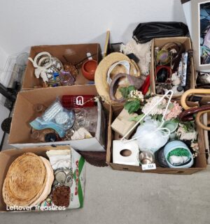 y354- Huge collection of household items, dishes, collectibles, silver plate and more - Image 1