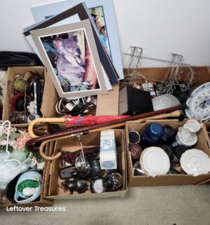 y354- Huge collection of household items, dishes, collectibles, silver plate and more - Image 2