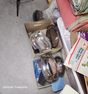 y354- Huge collection of household items, dishes, collectibles, silver plate and more - Image 7