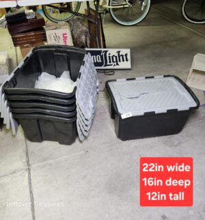 y359- storage totes - Image 1