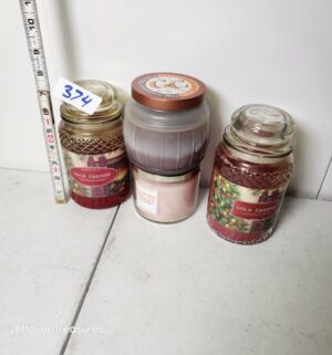 y374- scented candles - Image 1
