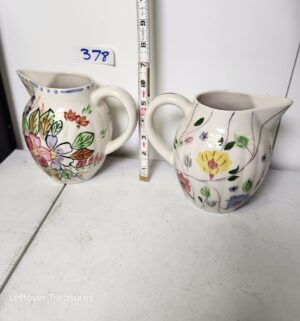 y378- Blue Ridge Southern Potteries Pitchers - Image 1