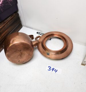 y394- antique Swedish copper teapot - Image 2