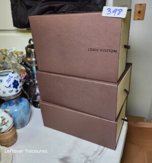 y398- louis vuitton shoe boxes - Image 1
